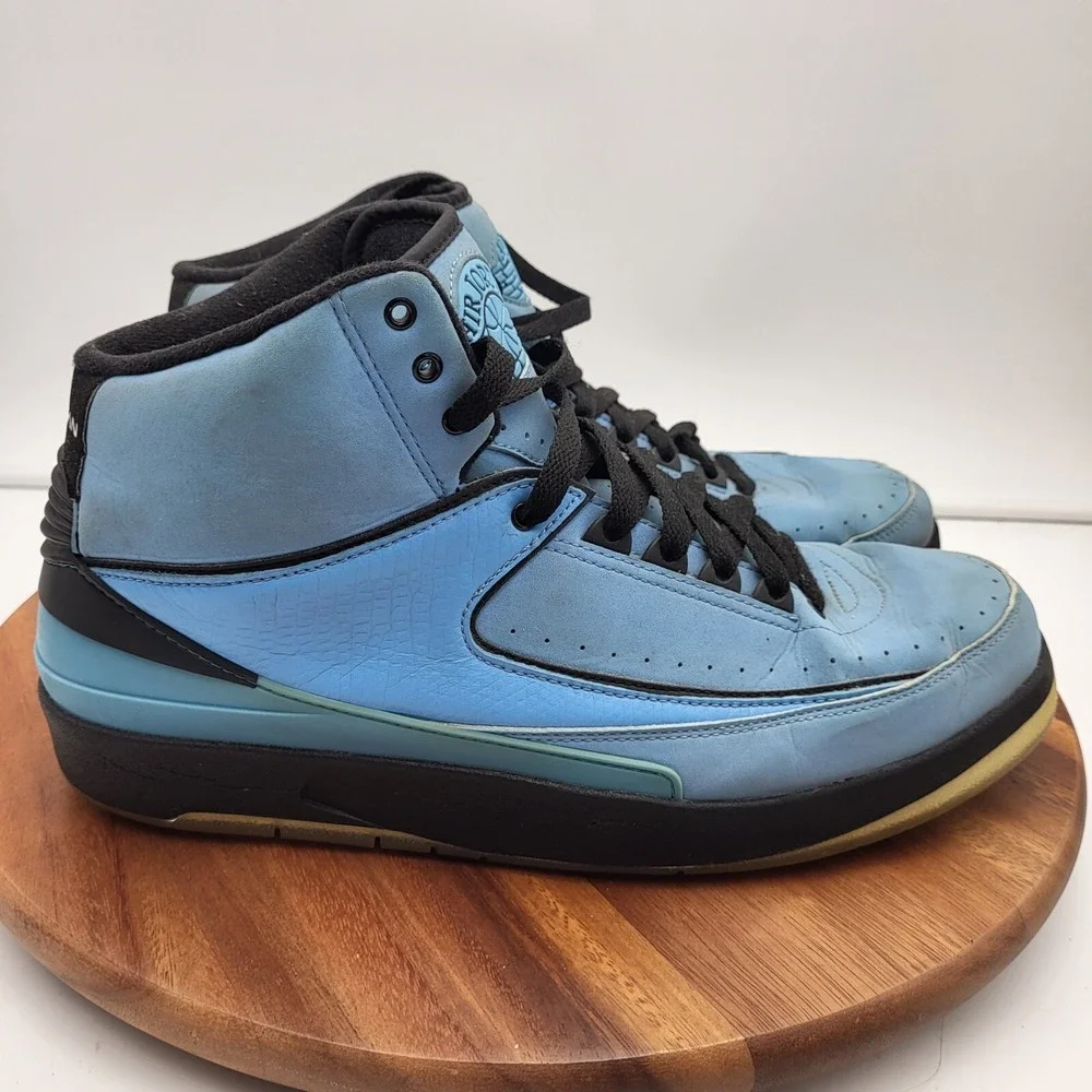 Nike Air Jordan 2 Retro QF University Blue Sneakers Mens‎ Size 11.5  95709-401